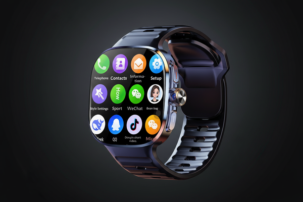 Premium Black Smartwatch