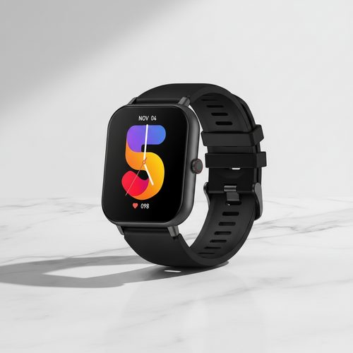 Alexia Nova AI Voice Smartwatch — One-Click Bluetooth, Heart Rate & Health Monitoring