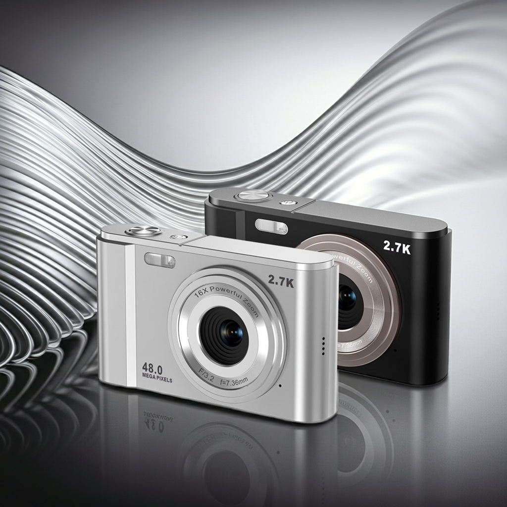 Alexia Nova 48MP HD Digital Camera — High-Resolution Home & Travel Photography